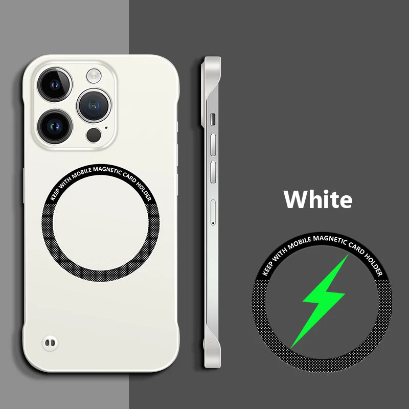 PWRCSE™ Ultra Thin Frameless Magsafe Charging Case