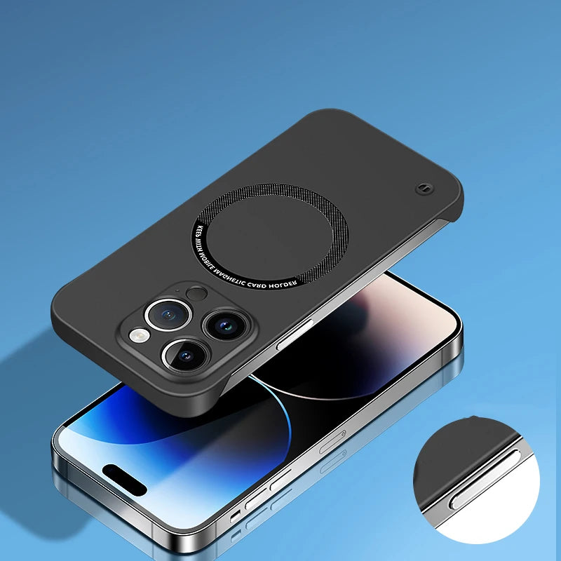 PWRCSE™ Ultra Thin Frameless Magsafe Charging Case